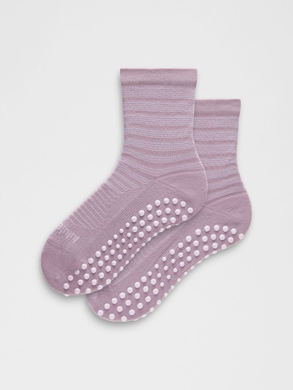NWT Lululemon Find Your Balance Grip Mesh Socks Lotus Lavender size XL